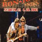 BON JOVI ANAHEIM,CA 4.20.2001 DVD
