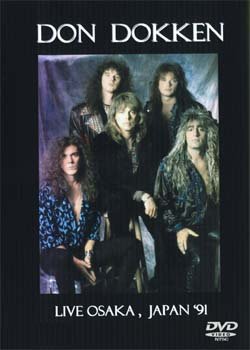 DON DOKKEN LIVE OSAKA,JAPAN 1991 DVD