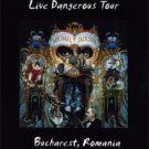 MICHAEL JACKSON LIVE DANGEROUS TOUR BUCHAREST,ROMANIA 1992 DVD