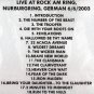 IRON MAIDEN ROCKPALAST 6.6.2003 DVD