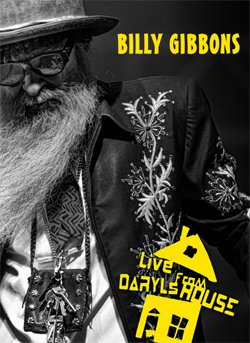 BILLY GIBBONS Live From Daryl's House 2014 DVD