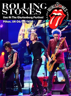 THE ROLLING STONES Live At The Glastonbury Festival, Pilton, UK 06.29.2013 DVD