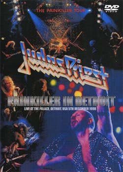 JUDAS PRIEST PAINKILLER IN DETROIT 1990 DVD