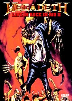 MEGADETH Live Rock In Rio II 1991 DVD