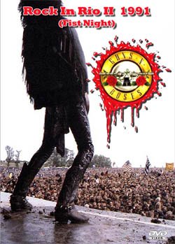 GUNS N' ROSES Live Rock In Rio II 1991 (First Night) DVD