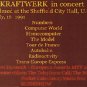 KRAFTWERK SHEFFIELD U.K 1991 DVD