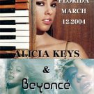 ALICIA KEYS & BEYONCE KNOWLES FLORIDA MARCH 12.2004 DVD