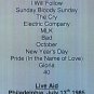 U2 WESTFALLEN HALLE DORTMUND,GERMANY NOVEMBER 21st,1984 DVD