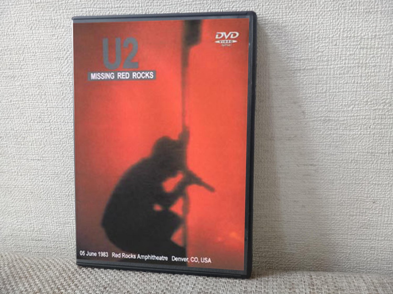 U2 MISSING RED ROCKS DENVER,CO,USA 05 June.1983 DVD