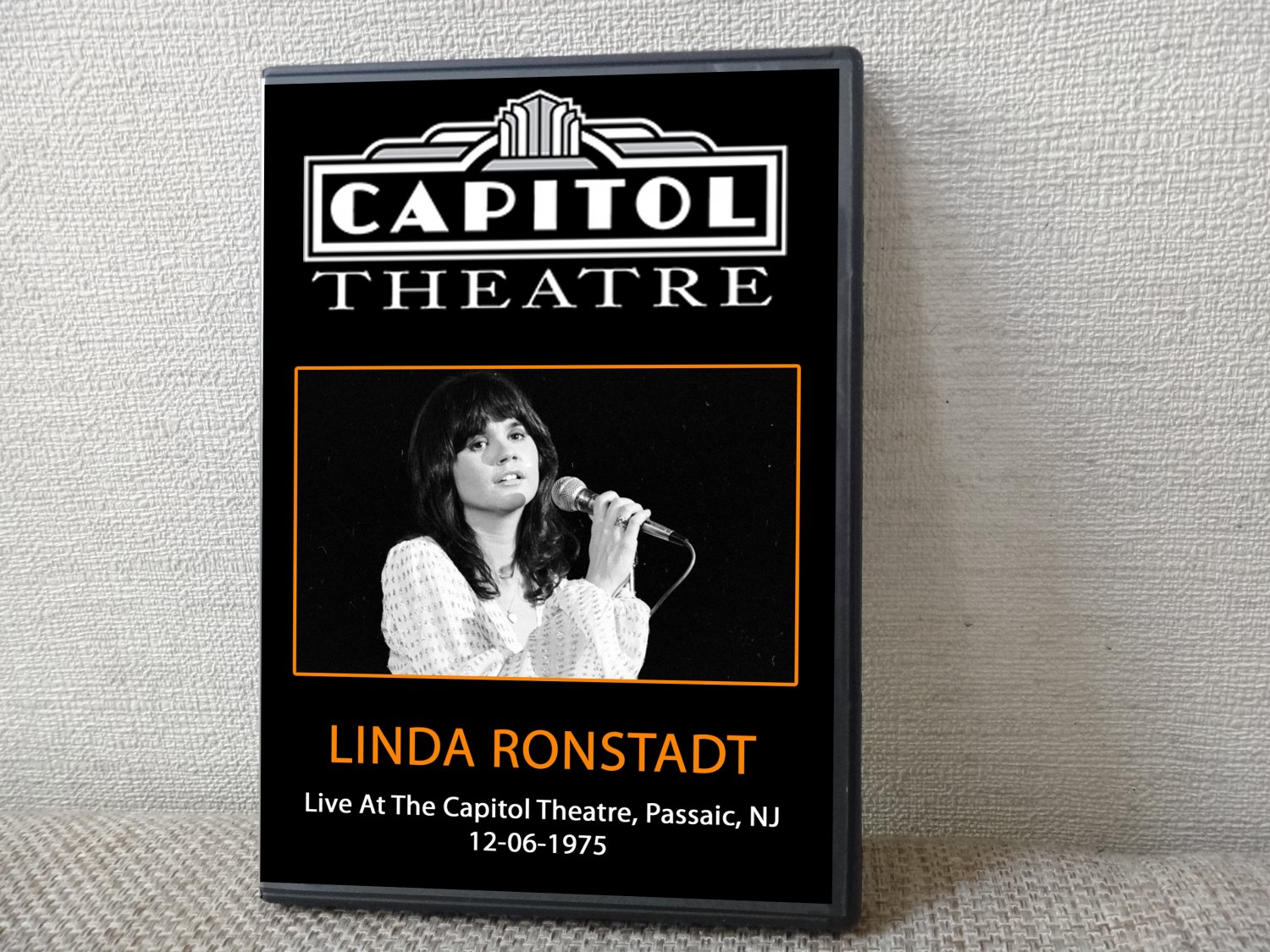 LINDA RONSTADT Live At The Capitol Theatre, Passaic, NJ 12.06.1975 DVD