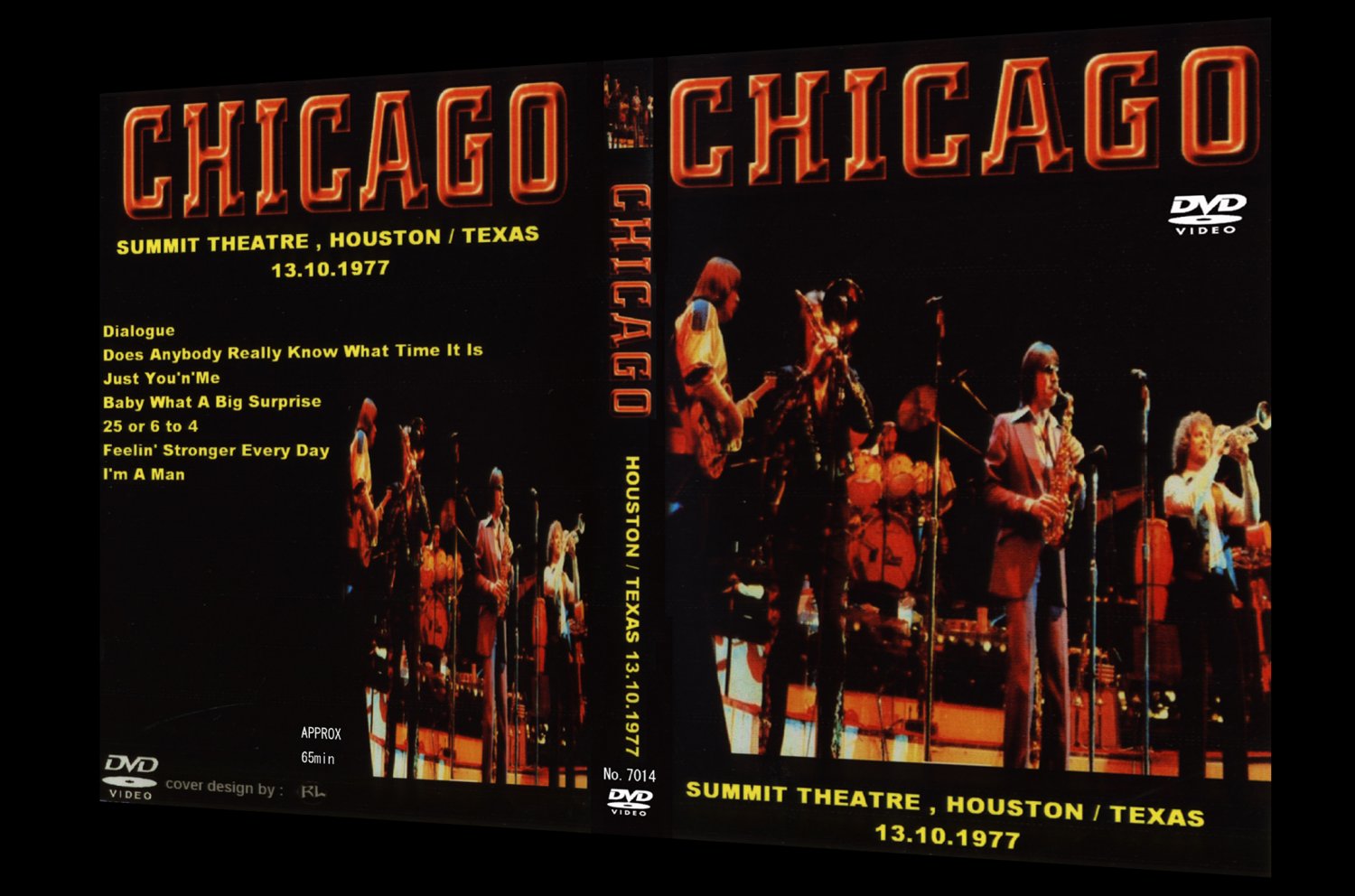 Chicago live at Summit Theater Houston TX 10.13.77 DVD