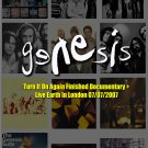 GENESIS Turn It On Again Finished Documentary + Live Earth In London 07.07.2007 DVD