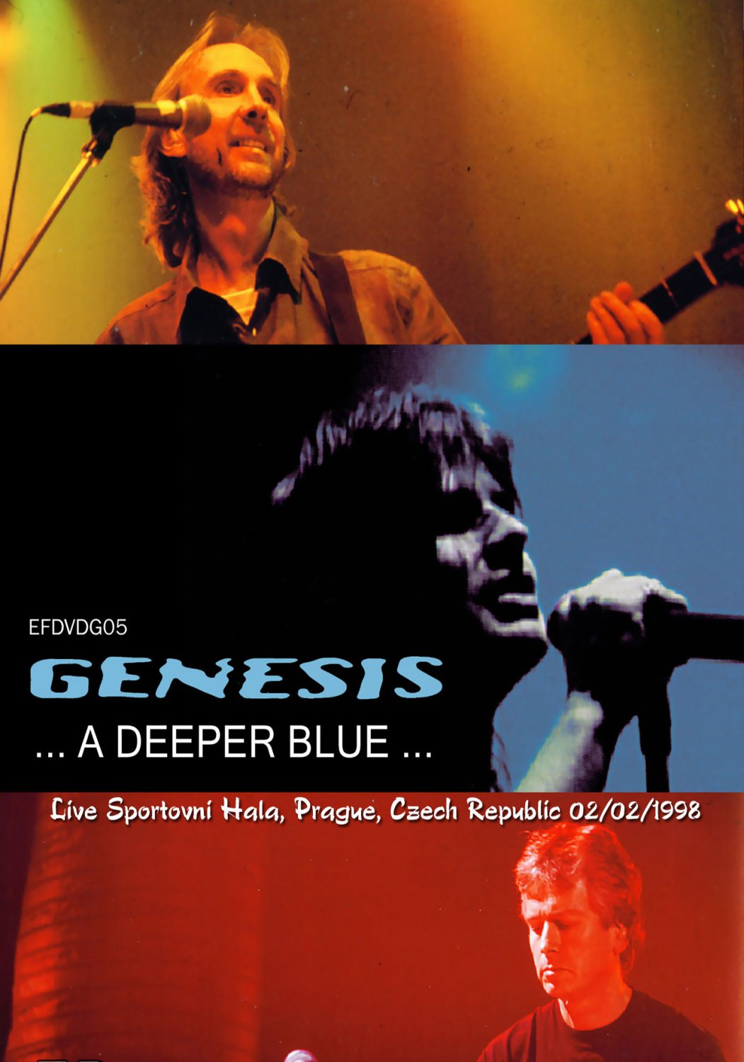 GENESIS Live Sportovni Hala, Prague, Czech Republic 02.02.1998 DVD