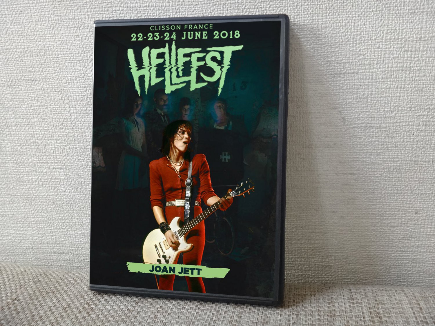 JOAN JETT AND THE BLACKHEARTS Live At The Hellfest 2018 DVD