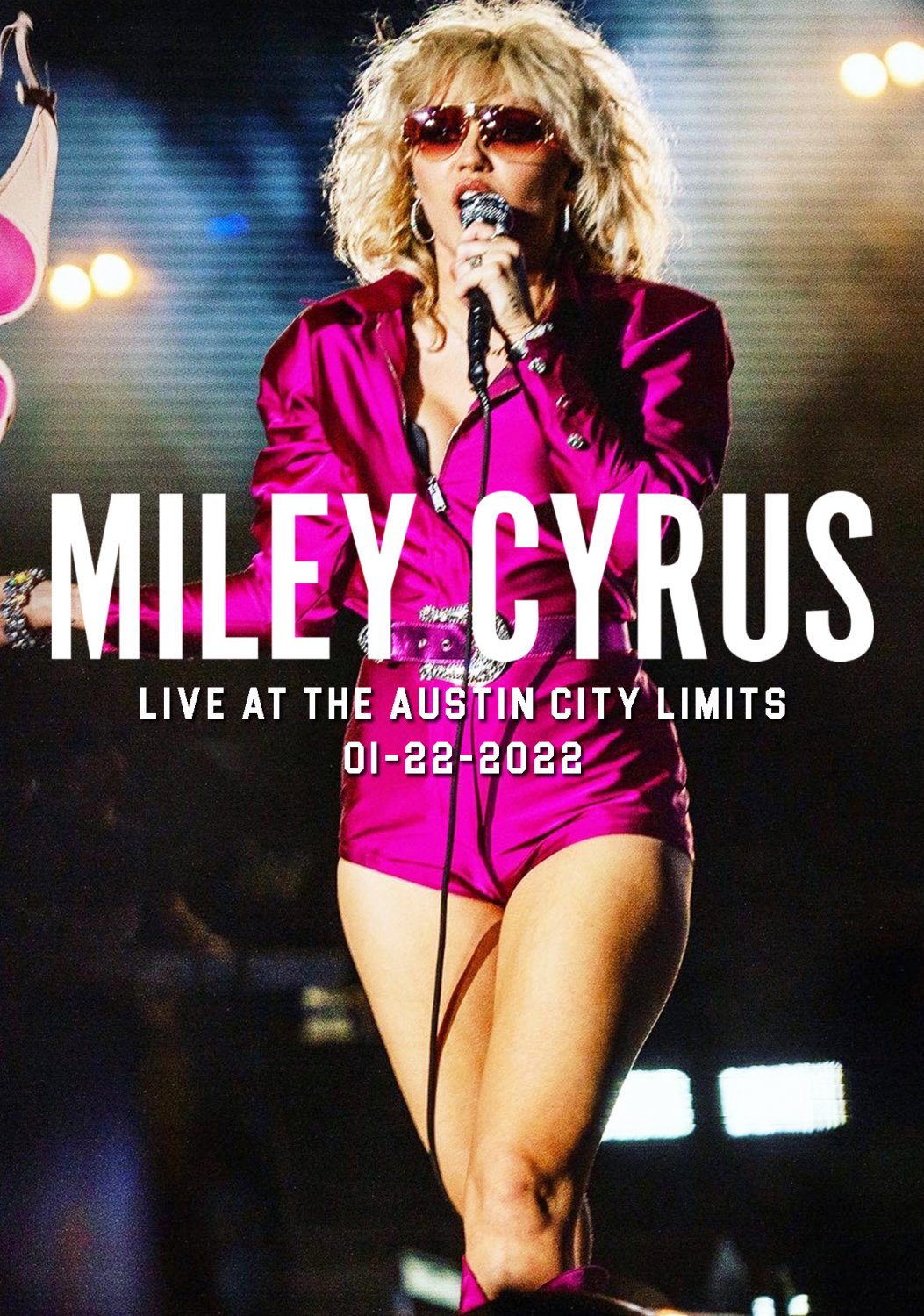 MILEY CYRUS Live At The Austin City Limits 01.22.2022 DVD