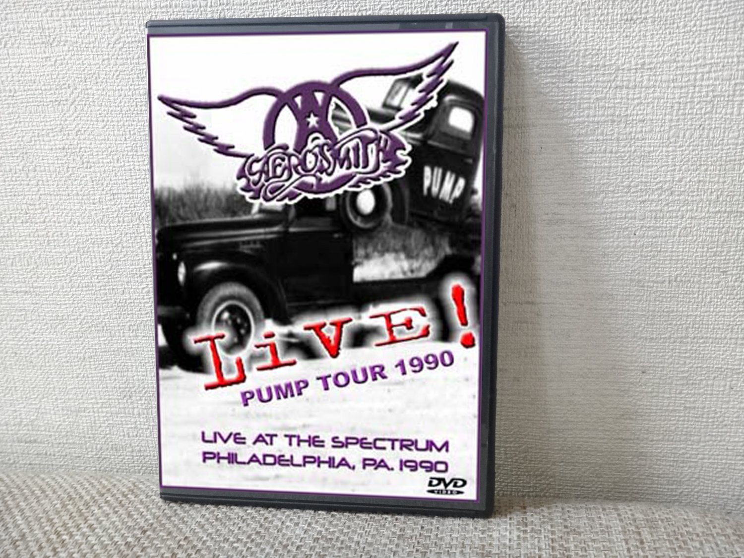 AEROSMITH Live Spectrum Philadelphia 1990 DVD