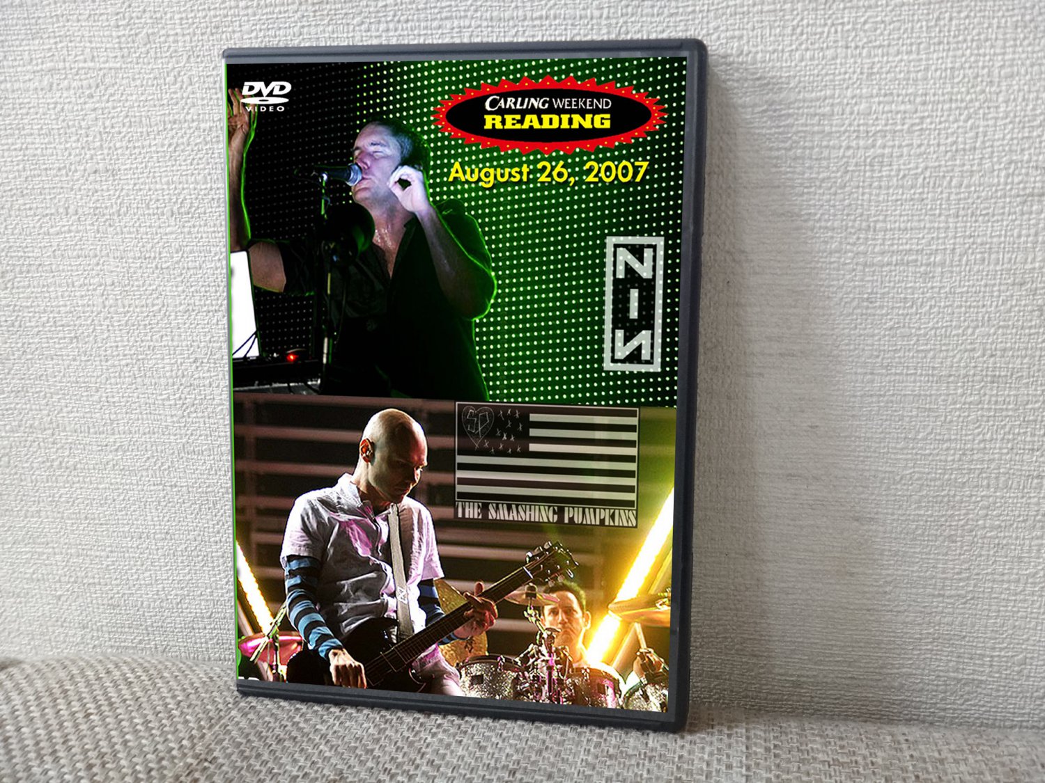 NINE INCH NAILS & SMASHING PUMPKINS Live At Reading Festival 08.26.2007 DVD