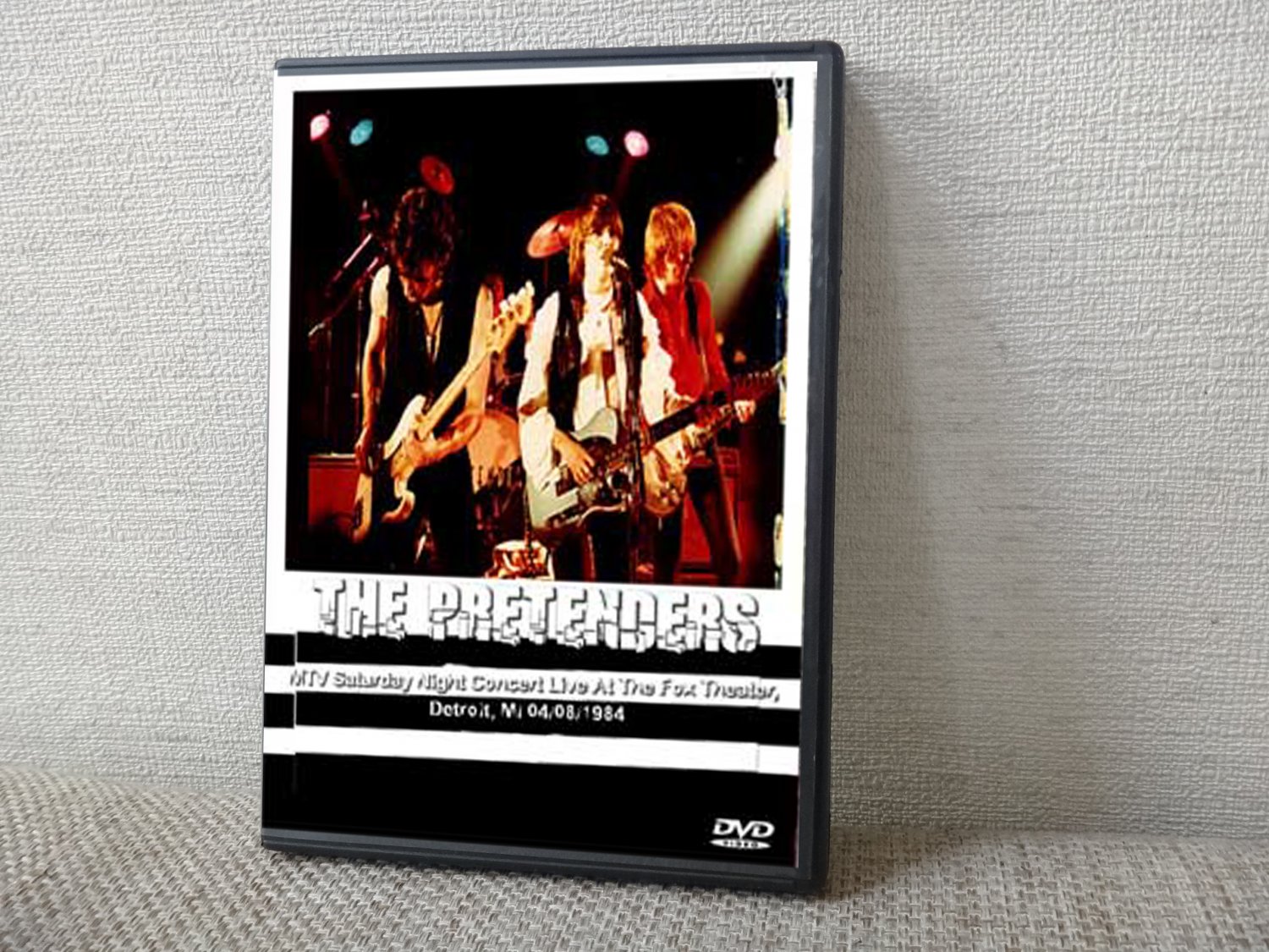 THE PRETENDERS MTV Saturday Night Concert Live At The Fox Theater, Detroit, MI 04.08.1984 DVD
