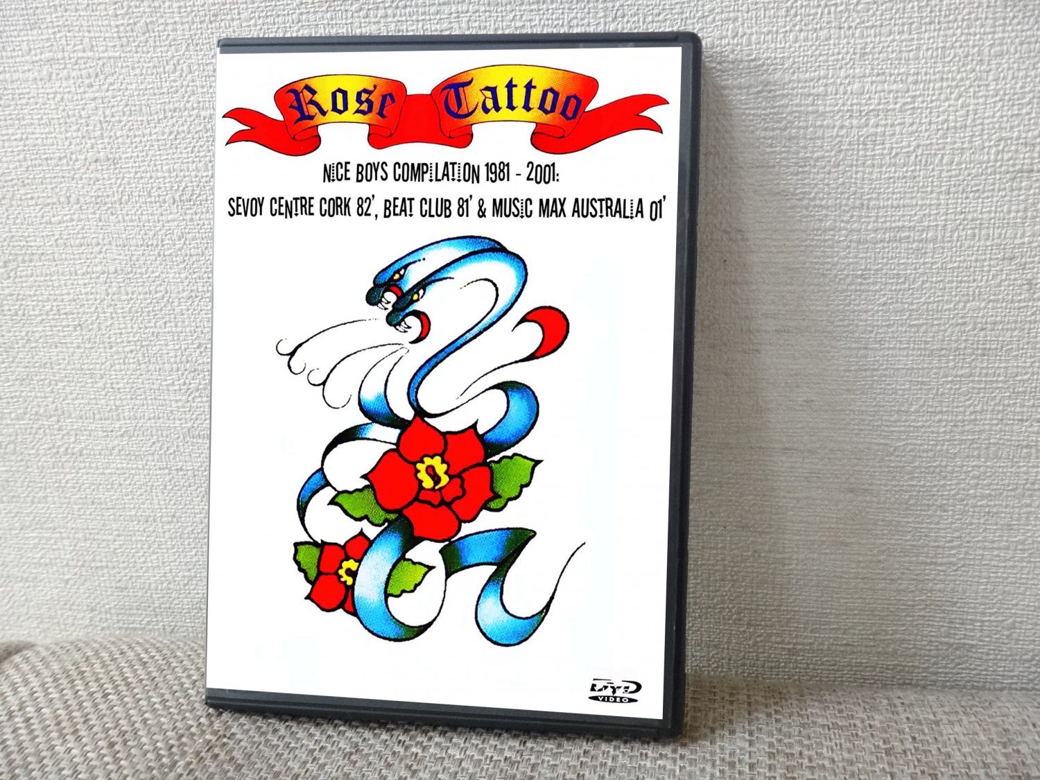 ROSE TATTOO Nice Boys Compilation 1981 - 2001 DVD