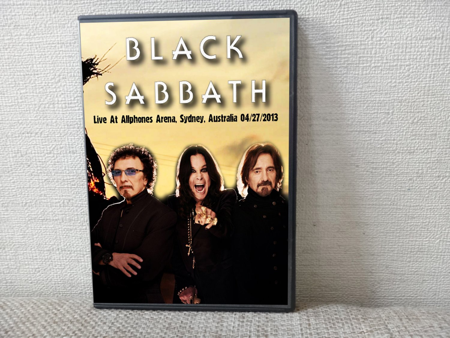 BLACK SABBATH Live At Allphones Arena, Sydney, Australia 04.27.2013 DVD