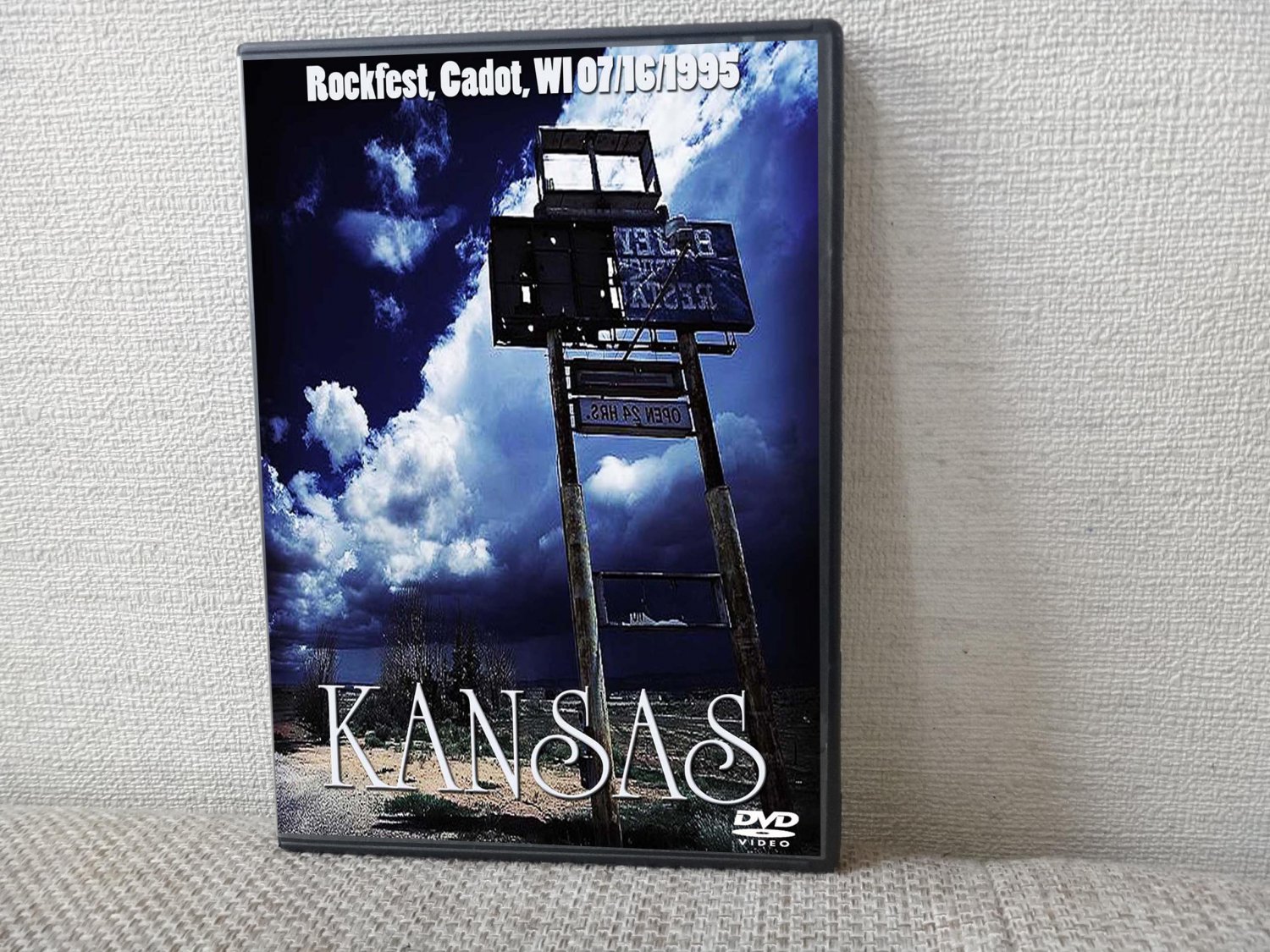 KANSAS Rockfest, Cadot, WI 07.16.1995 (UPGRADE) DVD