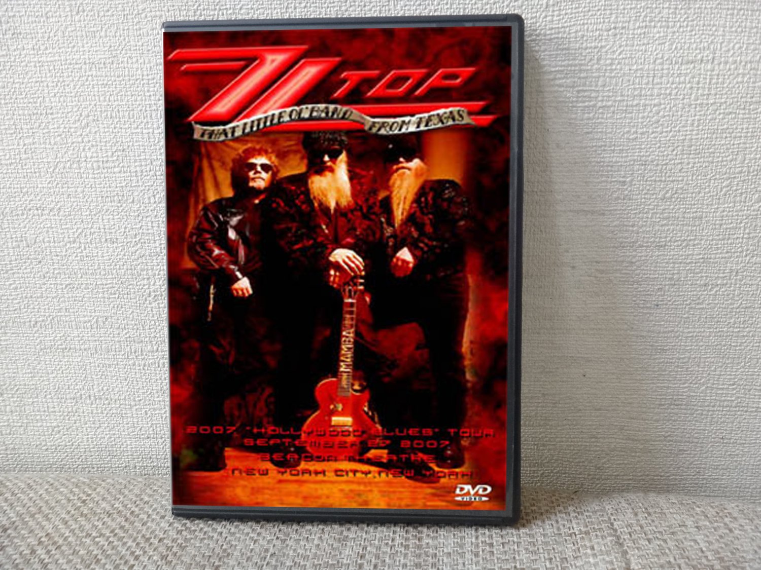 ZZ TOP Live At Beacon Theater, New York 09.27.2007 DVD