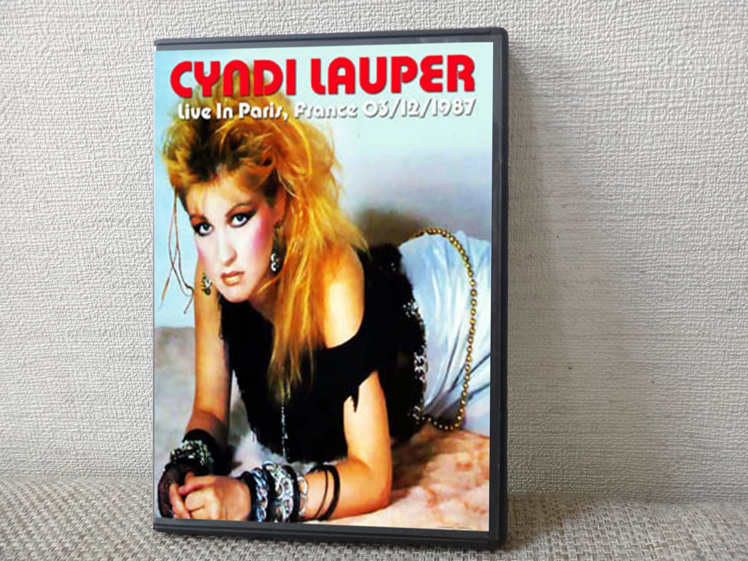 CYNDI LAUPER Live In Paris, France 03.12.1987 DVD