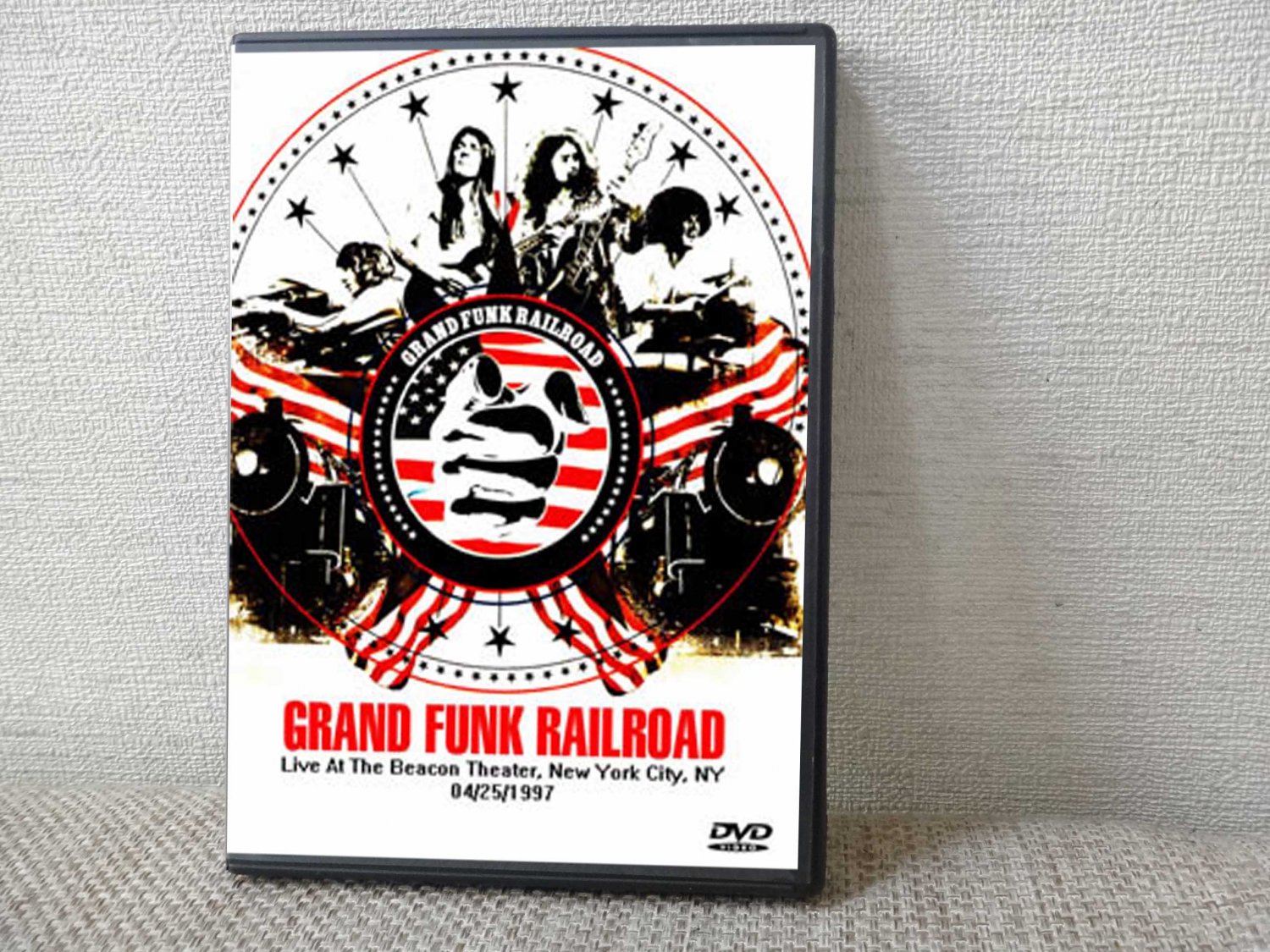 GRAND FUNK RAILROAD Live At The Beacon Theater, New York City, NY 04.25.1997 DVD