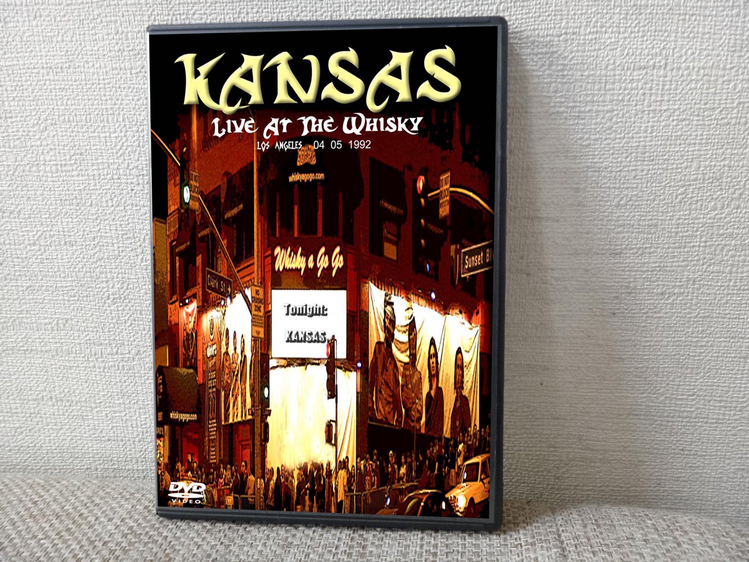 KANSAS Live At The Whiskey 1992 DVD