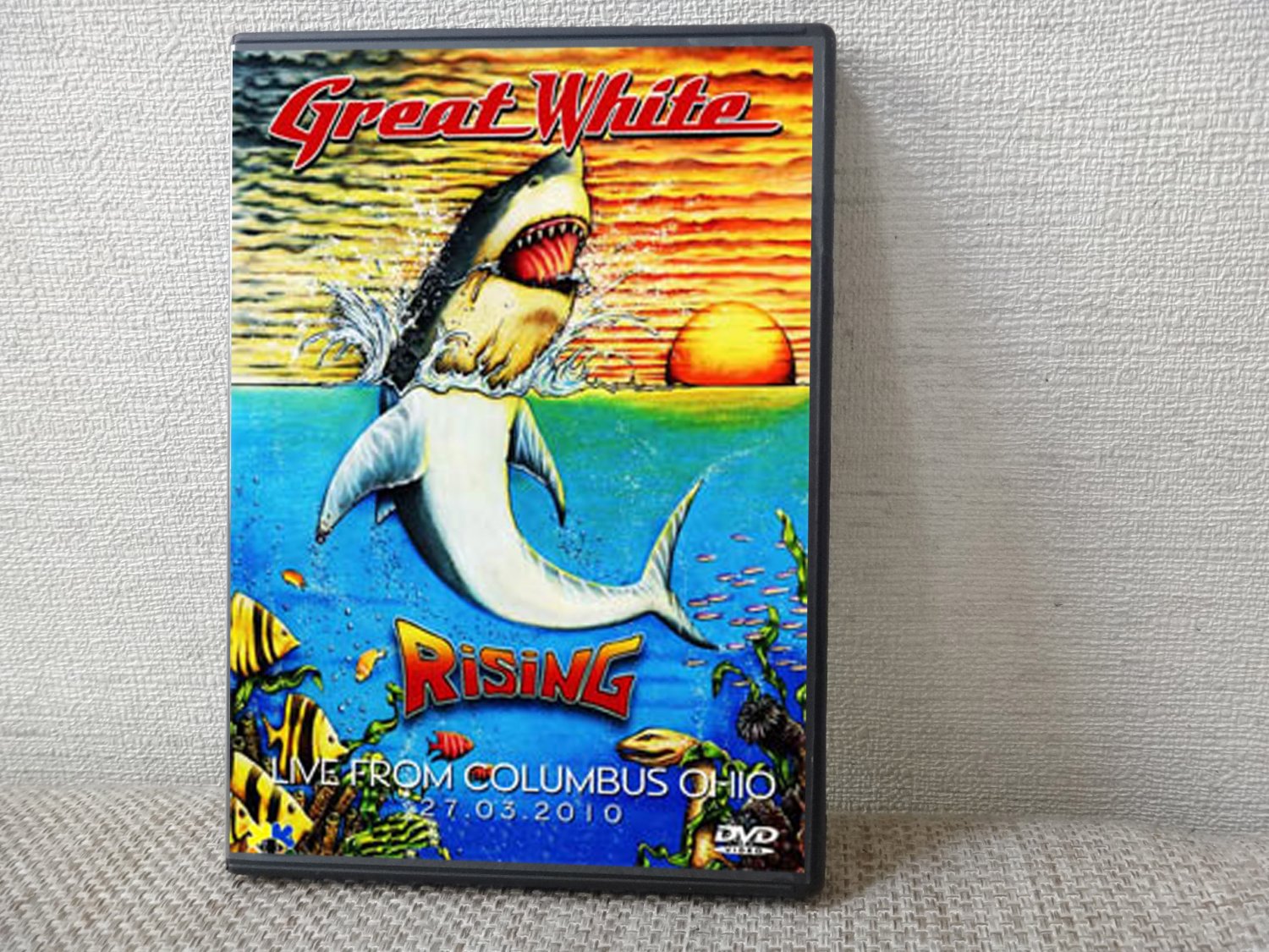 GREAT WHITE Live In Columbus, OH 03.27.2010 DVD