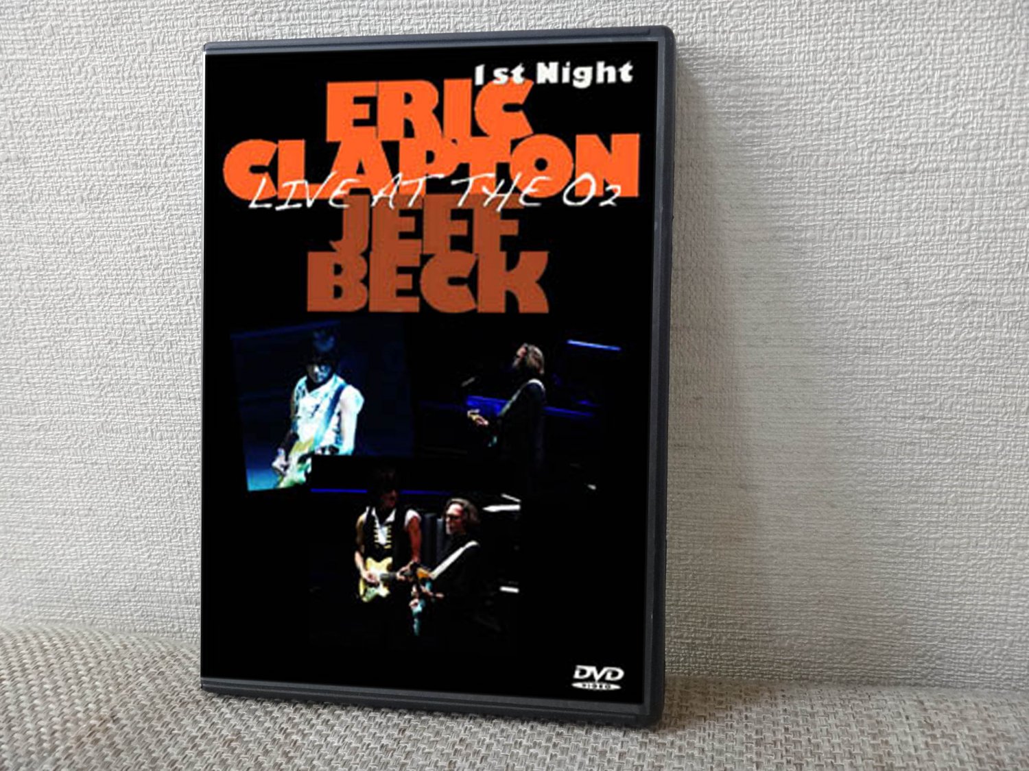 ERIC CLAPTON & JEFF BECK Live At The O2 Arena, London, England 02.13.2010 DVD