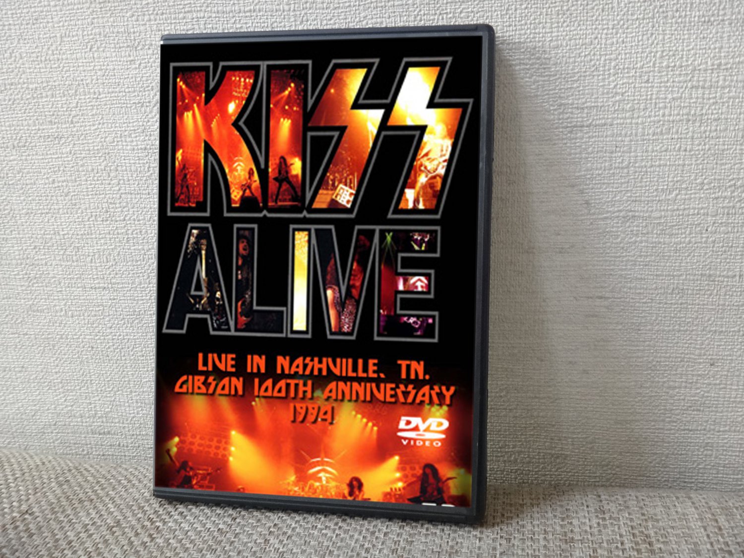 KISS Live In Nashville, TN. Gibson 100th Anniversary 1994 DVD