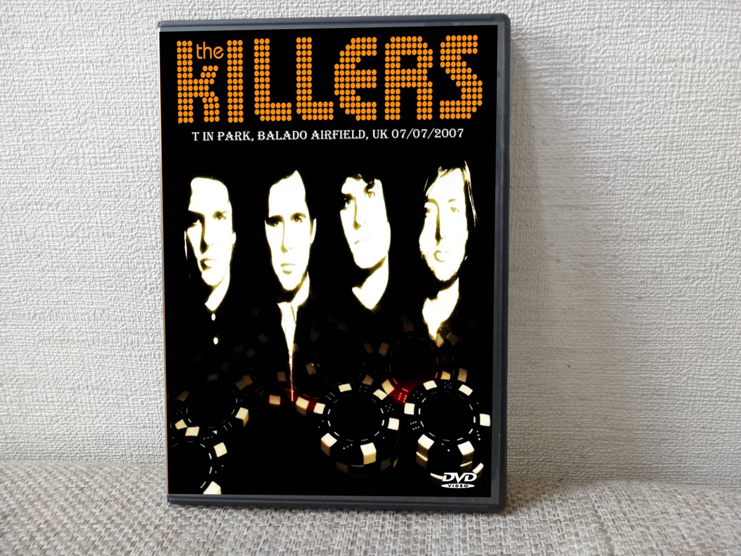 THE KILLERS T In Park, Balado Airfield, UK 07.07.2007 DVD