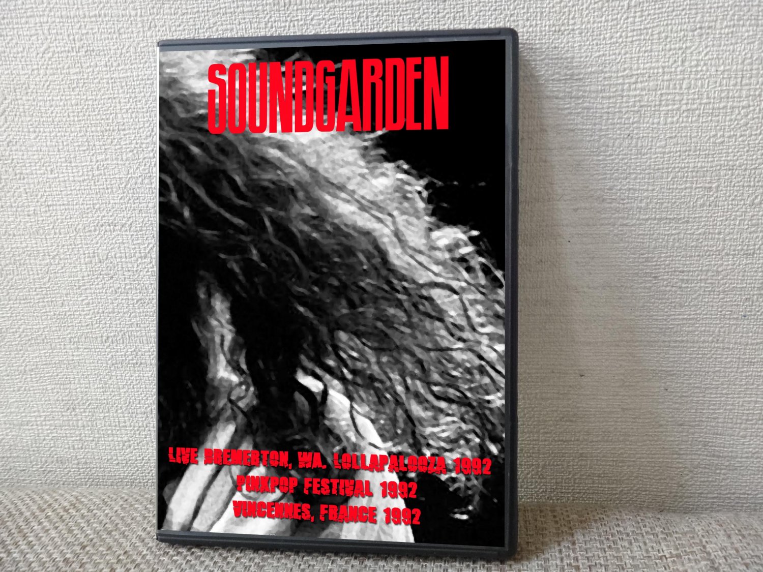 SOUNDGARDEN Live Bremerton, WA. Lollapalooza 1992 + Pinkpop Festival 1992 DVD