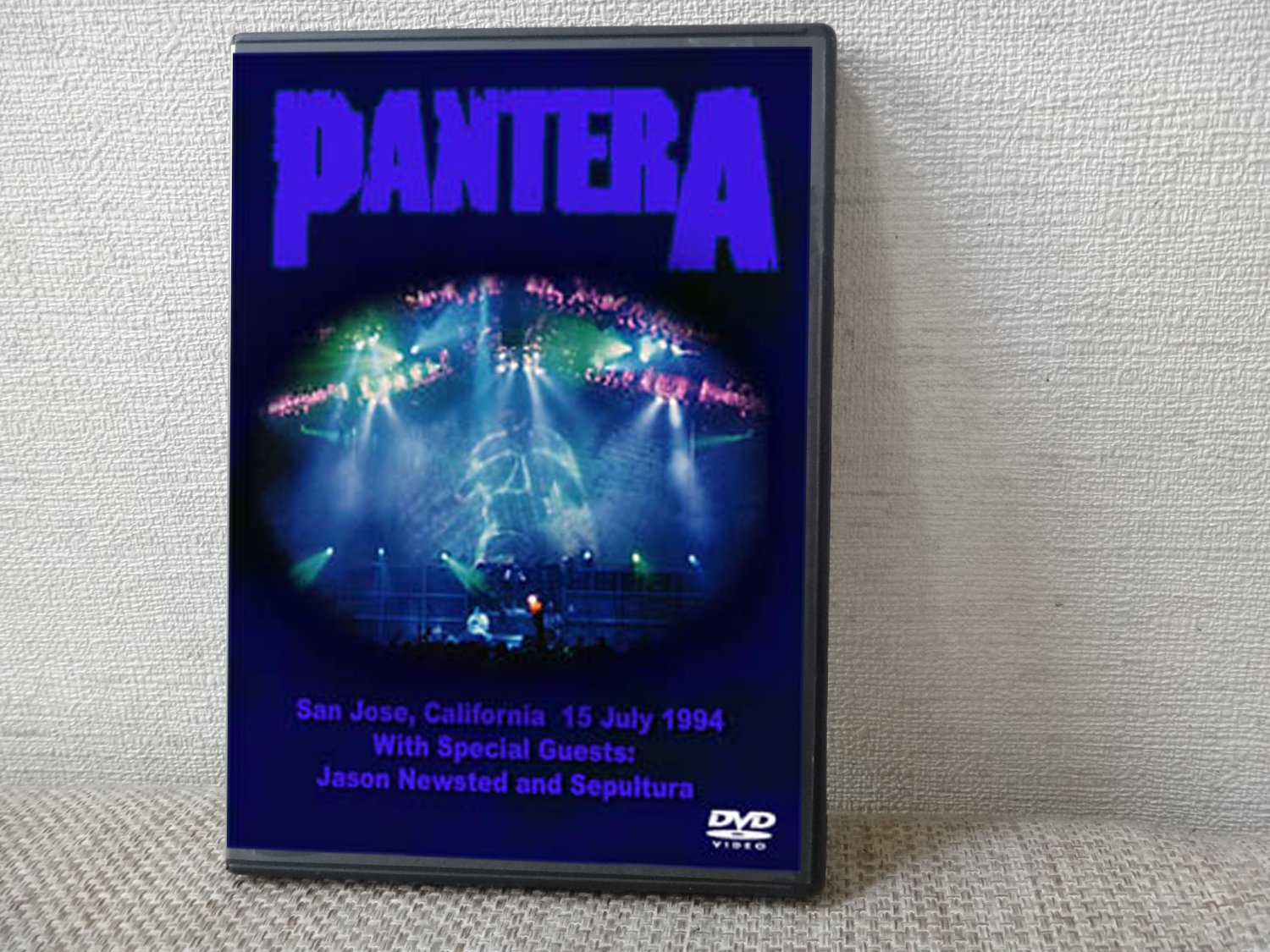 PANTERA live in San Jose 7-15-94 DVD