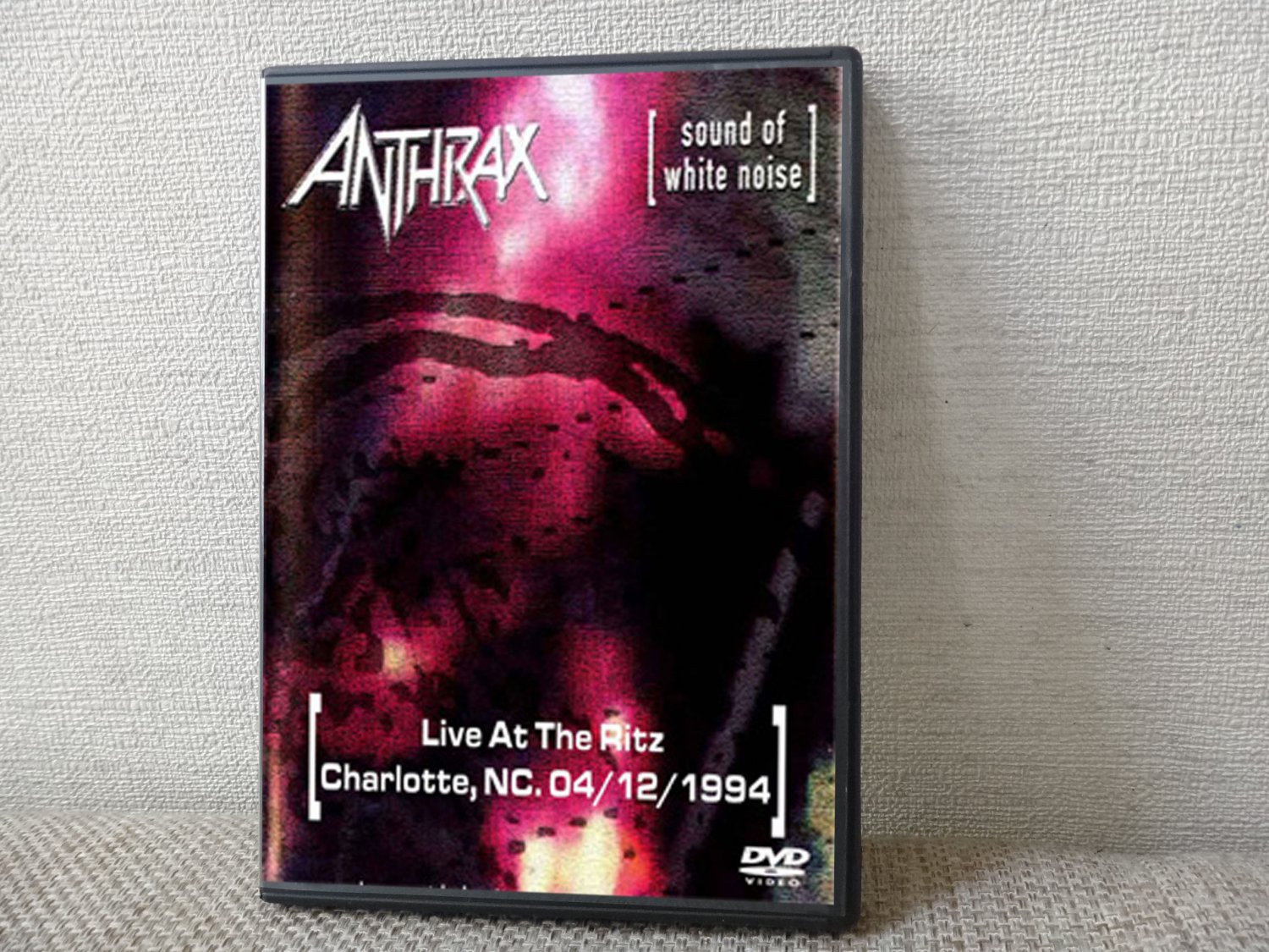 ANTHRAX Live At The Ritz, Cahrlotte, NC. 04.12.1994 DVD