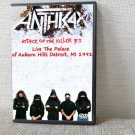 ANTHRAX The Palace of Auburn Hills Detroit, MI 02.04.1991 DVD