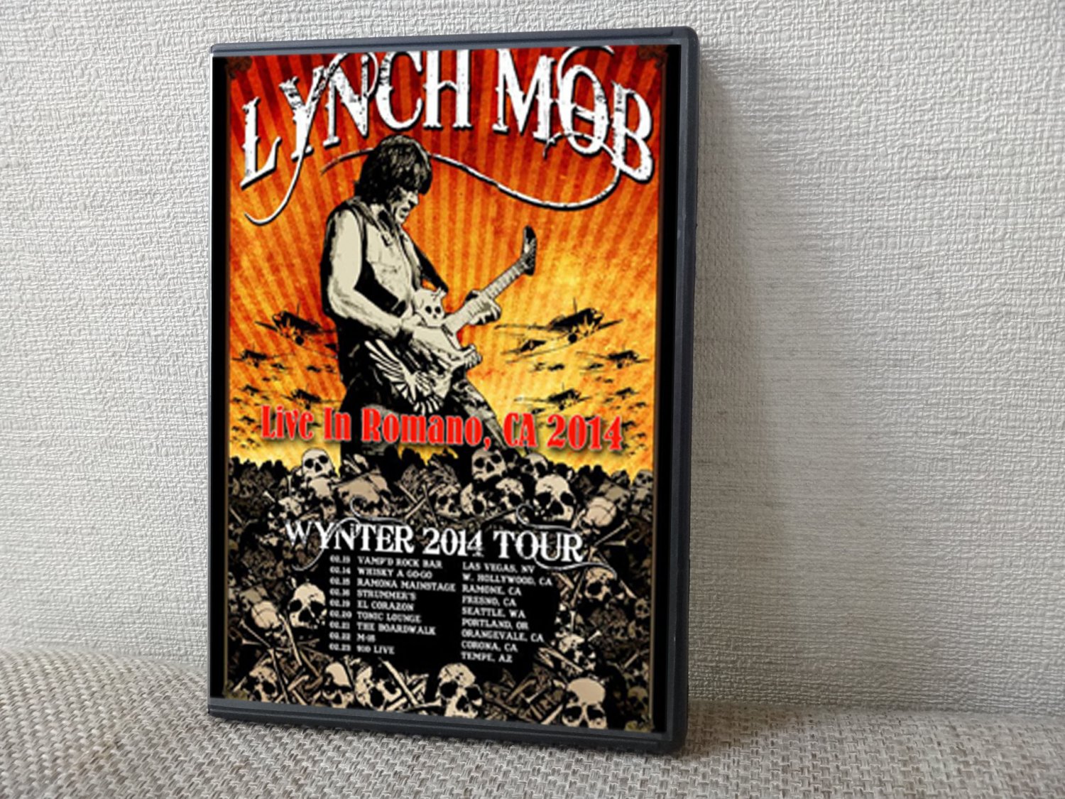 LYNCH MOB Live In Romano, CA 02.15.2014 DVD