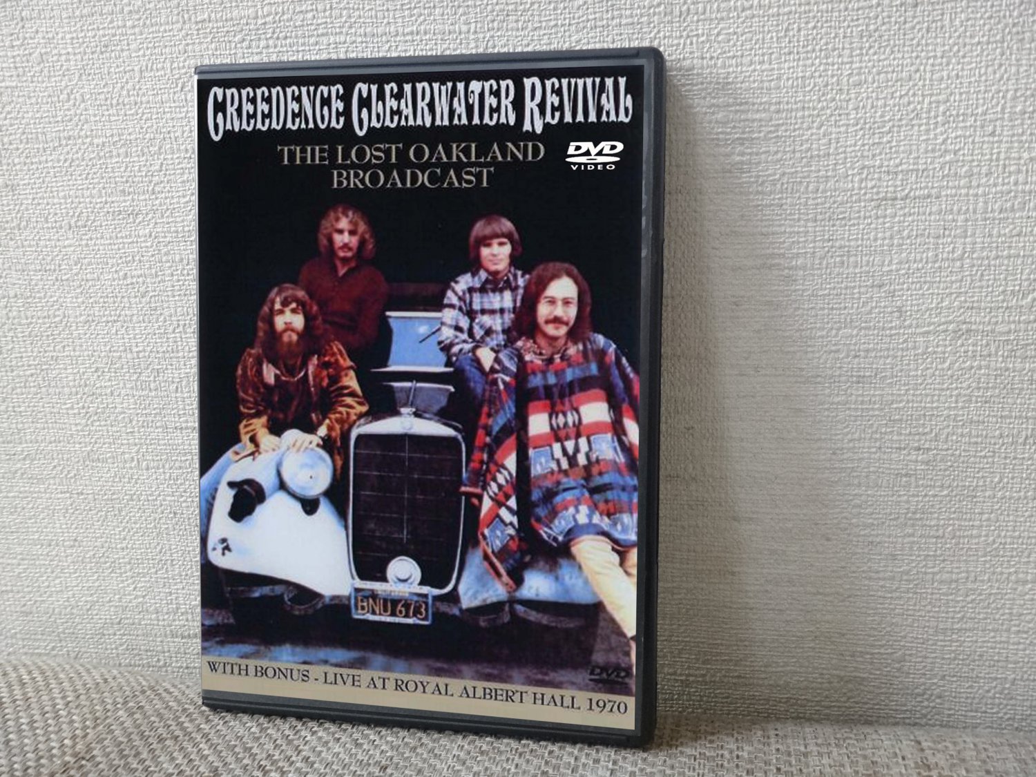 C.C.R. (CREEDENCE CLEARWATER REVIVAL) THE LOST OAKLAND BROADCAST DVD