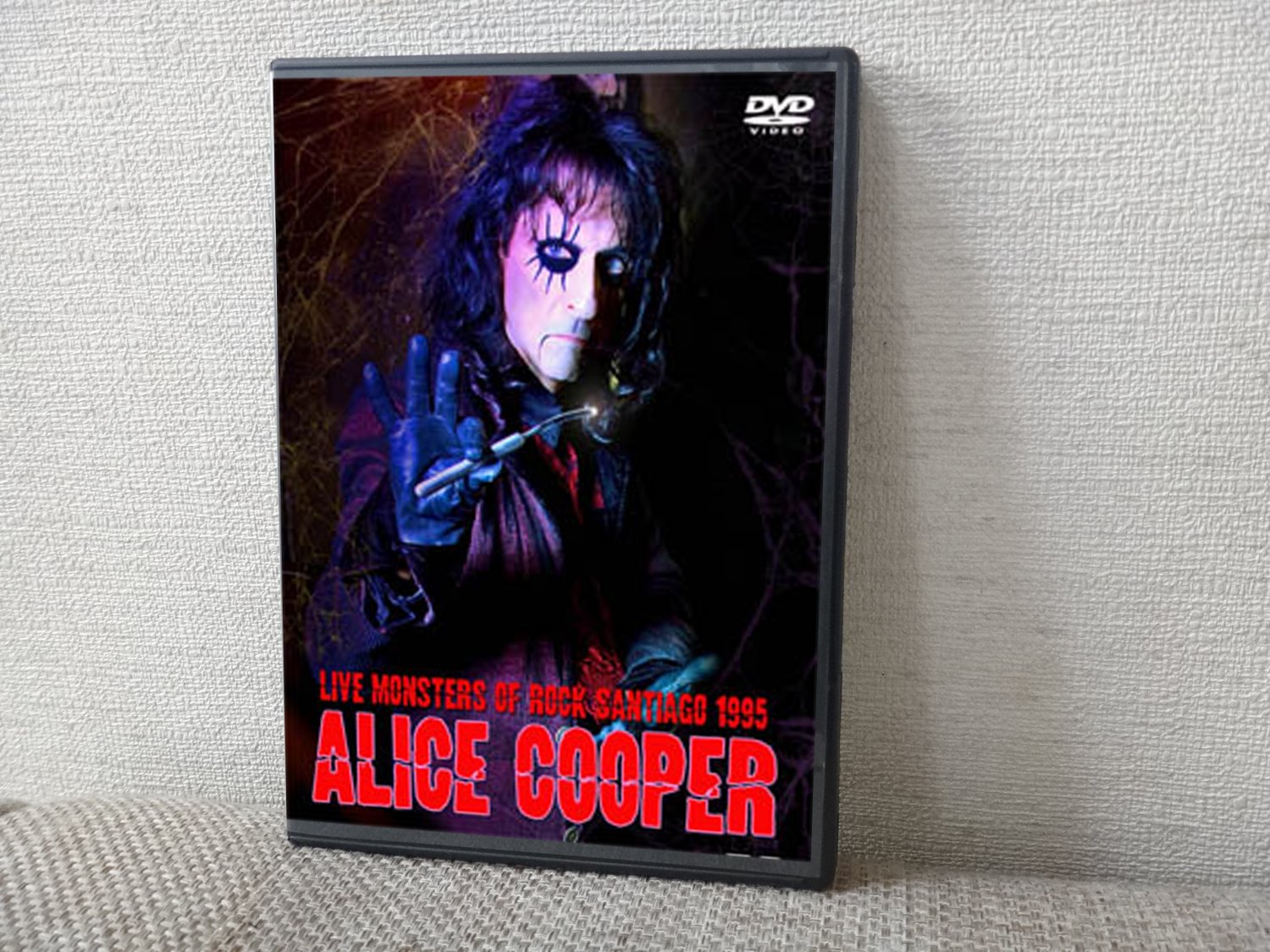 ALICE COOPER Live Monsters of Rock Santiago 1995 DVD