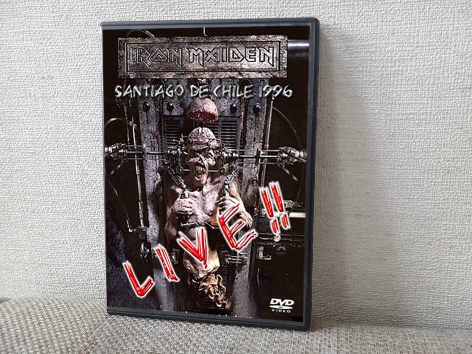 IRON MAIDEN Live In Santiago De Chile 1996 DVD