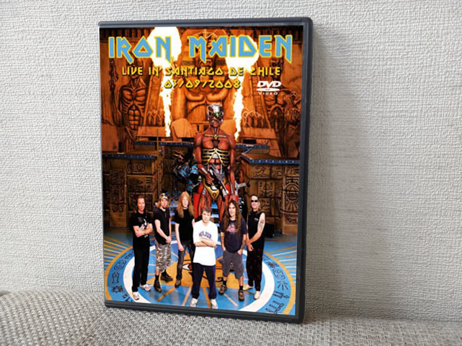 IRON MAIDEN Live In Santiago De Chile 03.09.2008 DVD