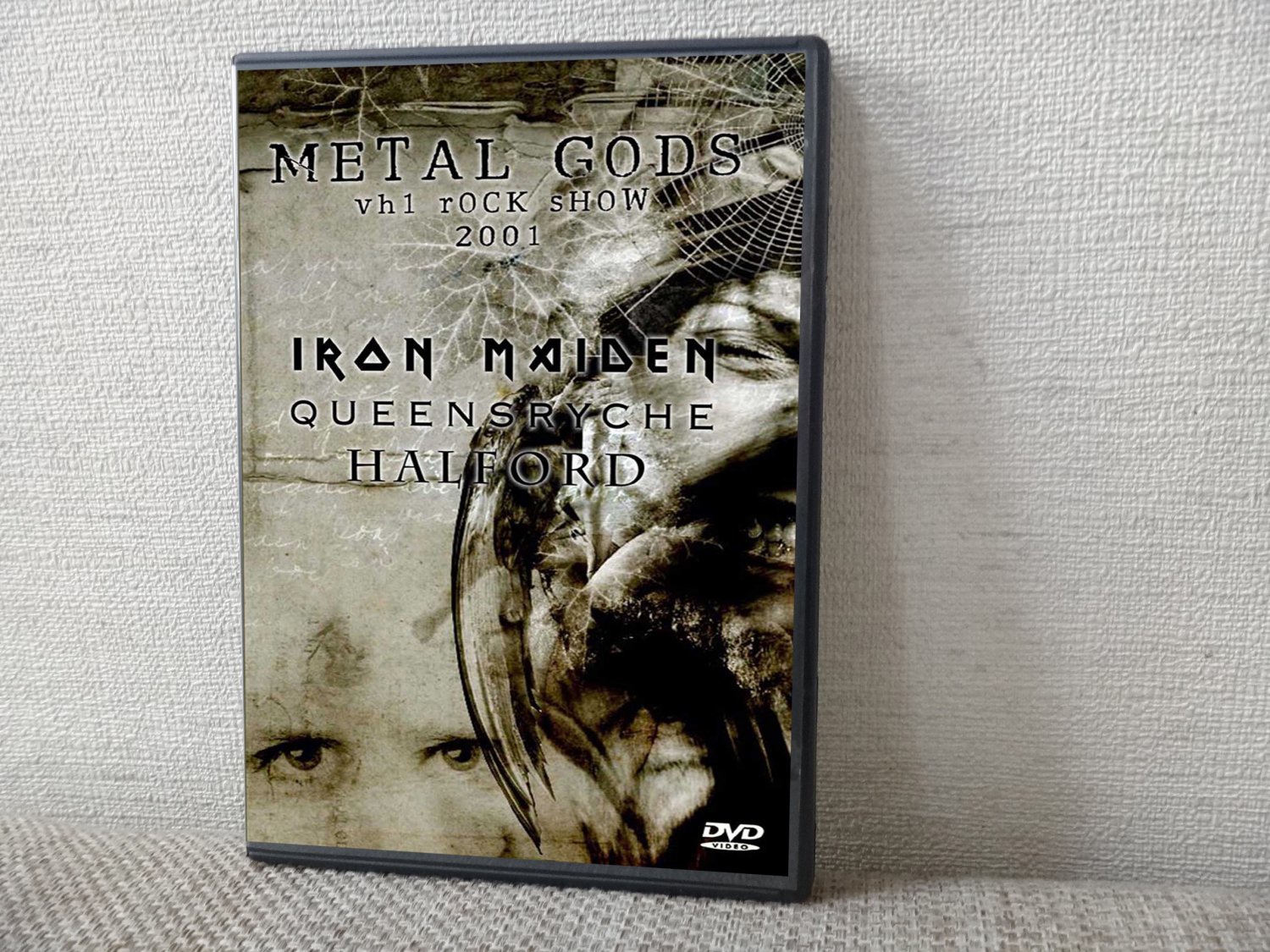 METAL GODS VH1 Rock Show 2001 Halford, Queensryche & Iron Maiden DVD