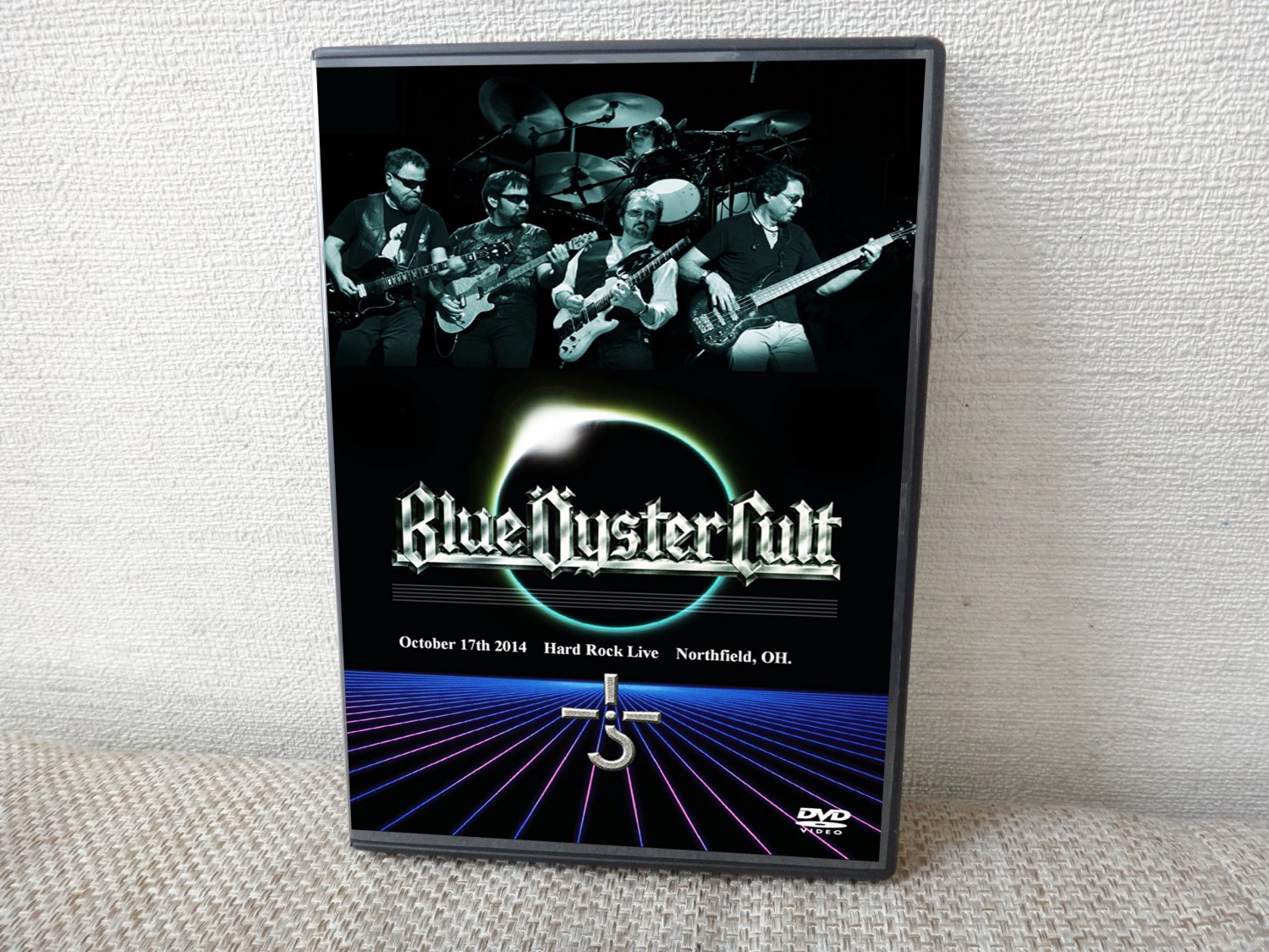 BLUE OYSTER CULT Live At The Hard Rock Live, Northfield, OH 10.17.2014 DVD