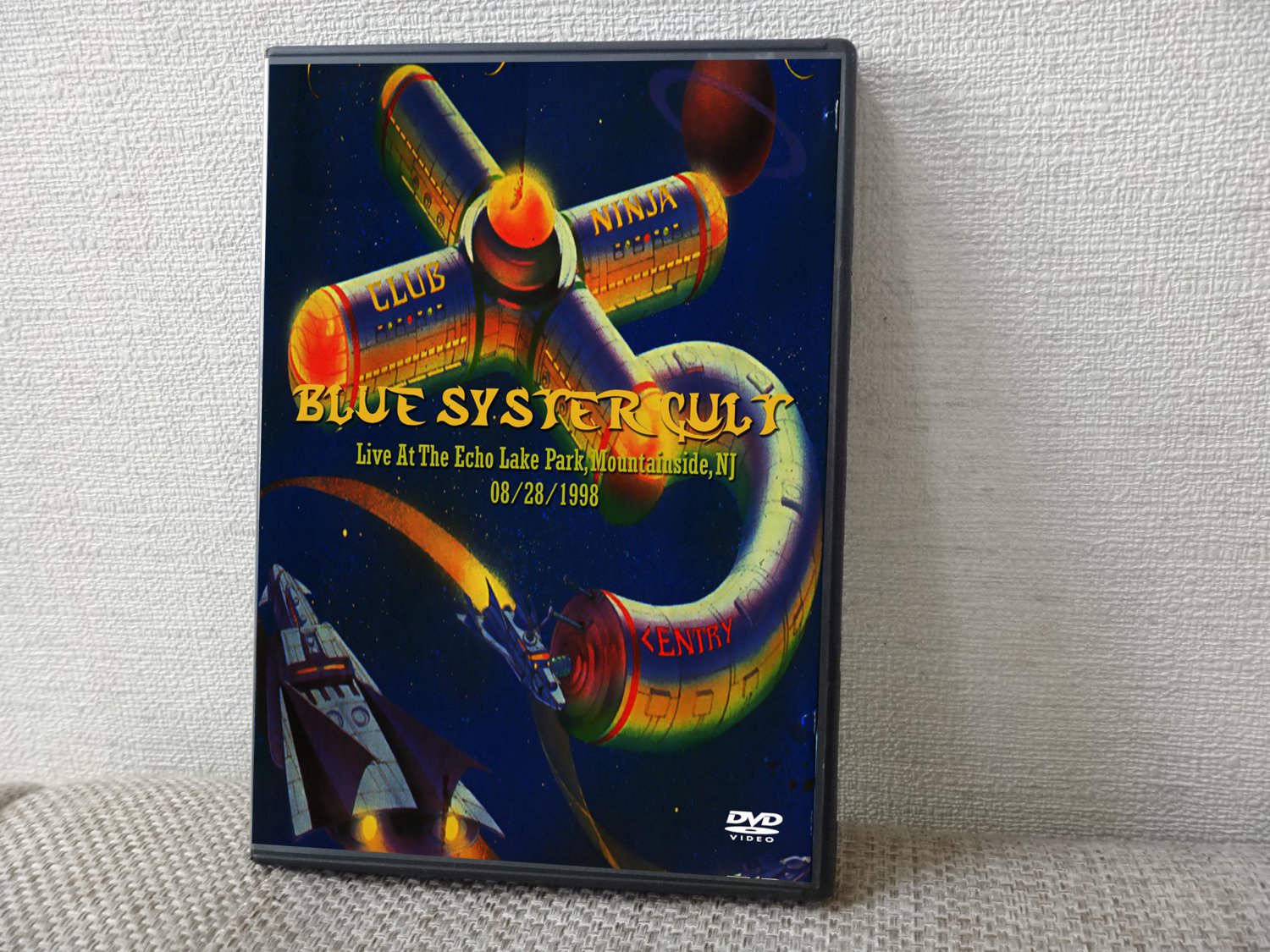 BLUE OYSTER CULT Live At The Echo Lake Park, In Mountainside, NJ 08.28.1998 DVD