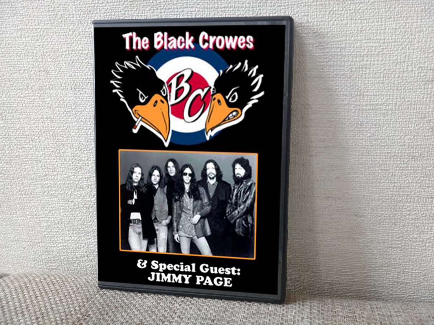 THE BLACK CROWES & JIMMY PAGE Live At The Greak Theater 1999 DVD