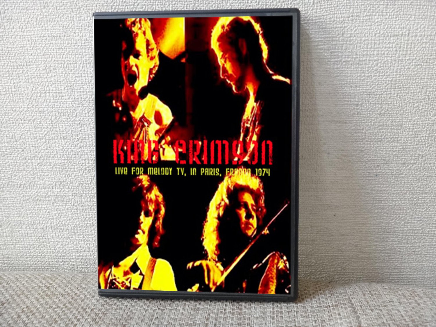 KING CRIMSON Live For Melody TV, In Paris, France 1974 DVD