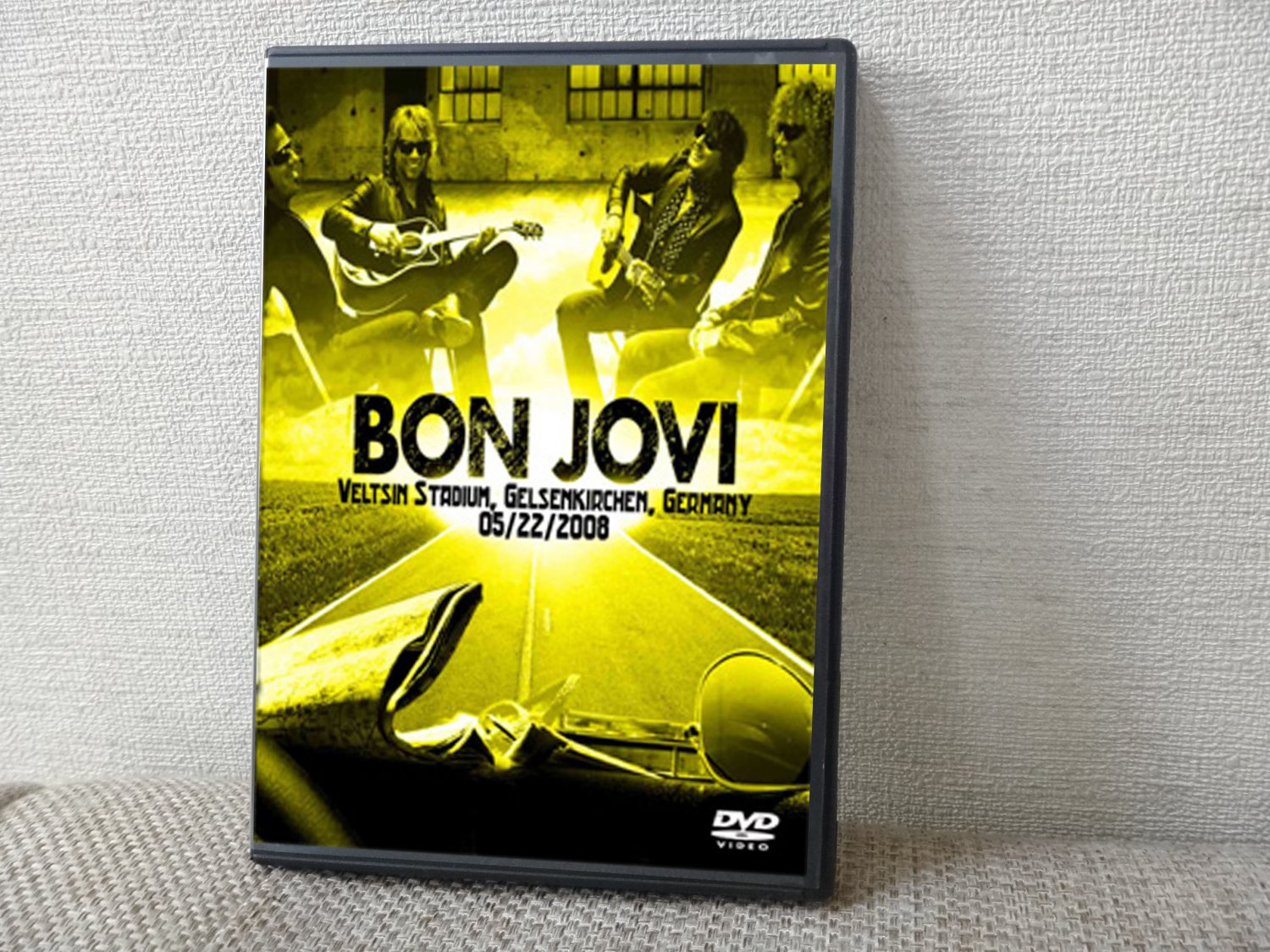 BON JOVI Veltsin Stadium, Gelsenkirchen, Germany 05.22.2008 DVD
