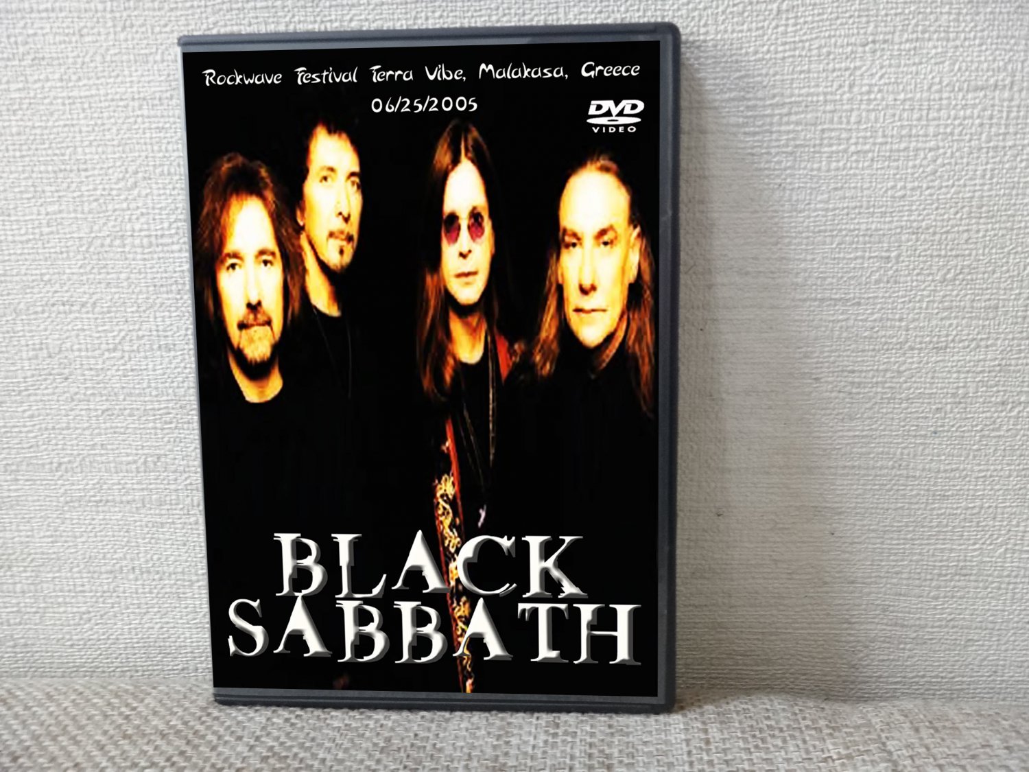 BLACK SABBATH Rockwave Festival Terra Vibe, Malakasa, Greece 06.25.2005 DVD