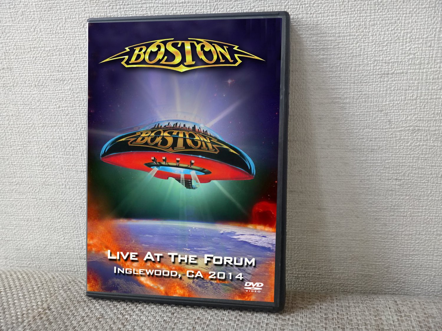 BOSTON Live At The Forum, Inglewood, CA 7.29.2014 DVD